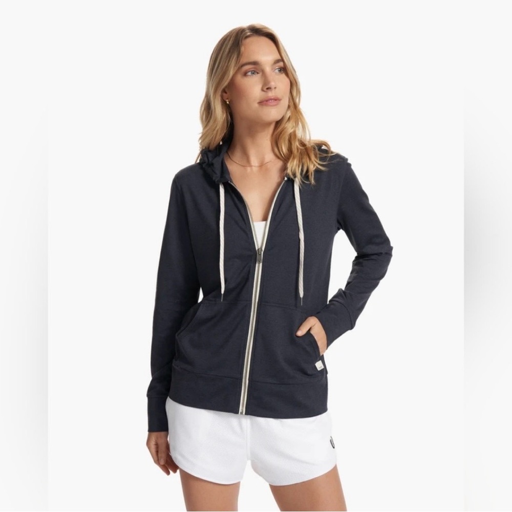 Vuori Coronado Charcoal Zip-Up Hoodie - Picture 11 of 11